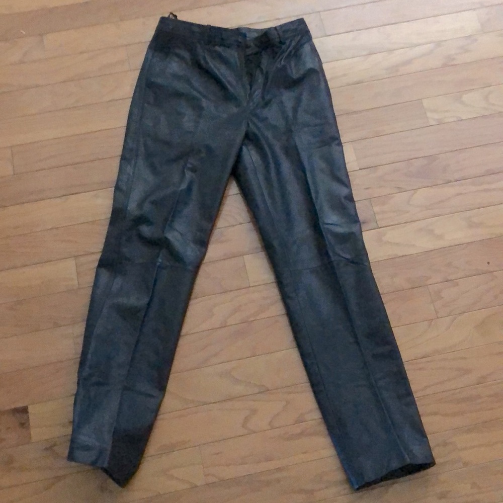 Vintage leather pants (size 32 vintage) see measurements in pictures.